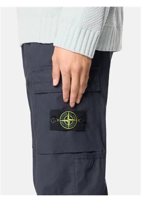 pantaloni cargo 3100031 uomo blu scuro STONE ISLAND | L1S15 3100031 S0003V0024